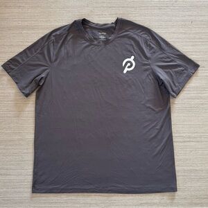 Peloton Strive athletic gray short sleeve‎ crew neck tee shirt men’s L